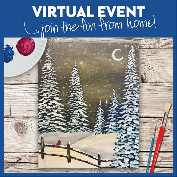 live virtual Event - All Supplies Included - Weblink Available 4 days after live event